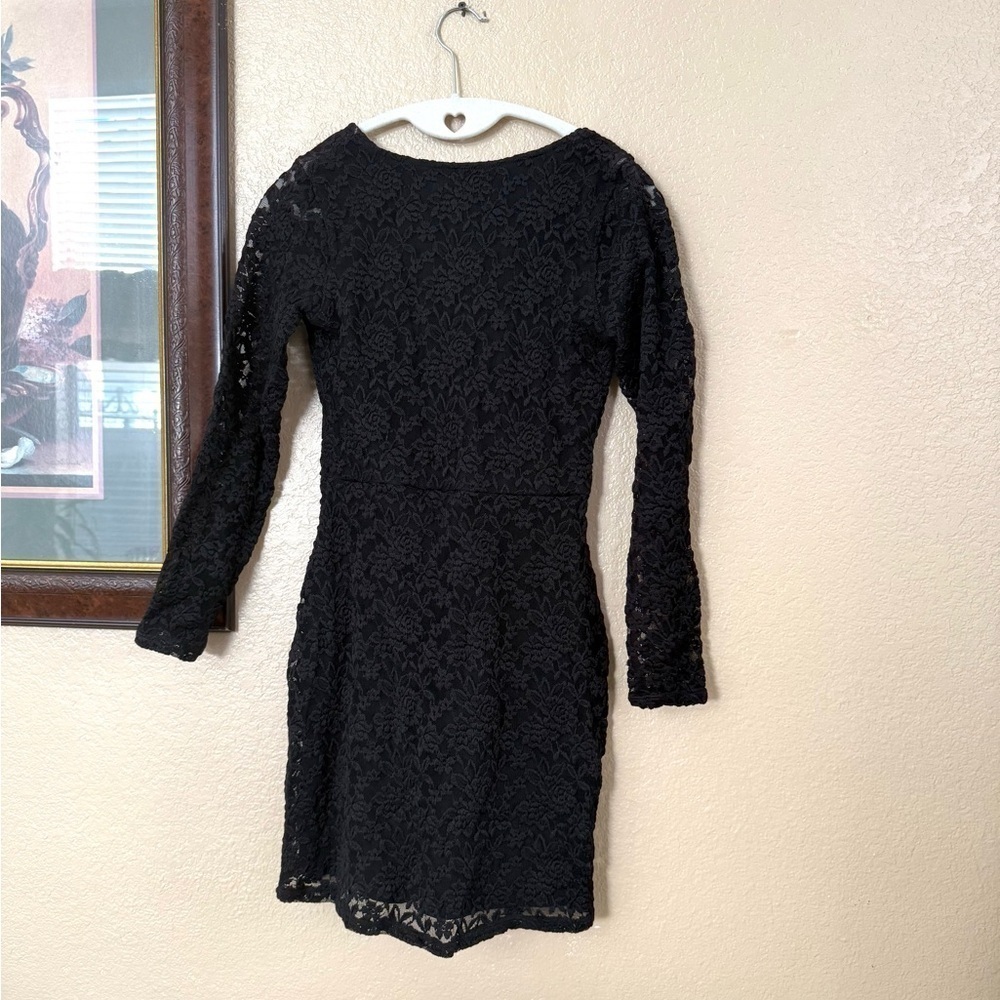 NWT abercrombie and fitch long sleeve lace dress size XSmall - Picture 3 of 3